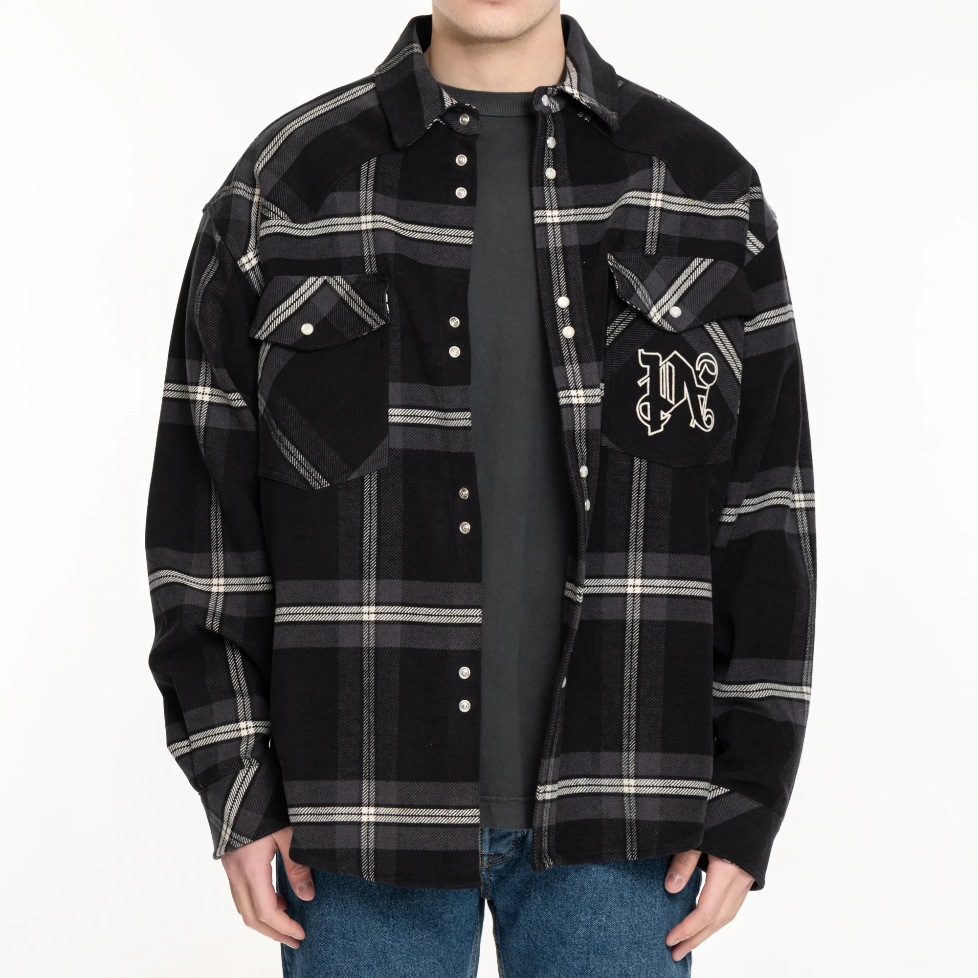 Monogram Check Overshirt