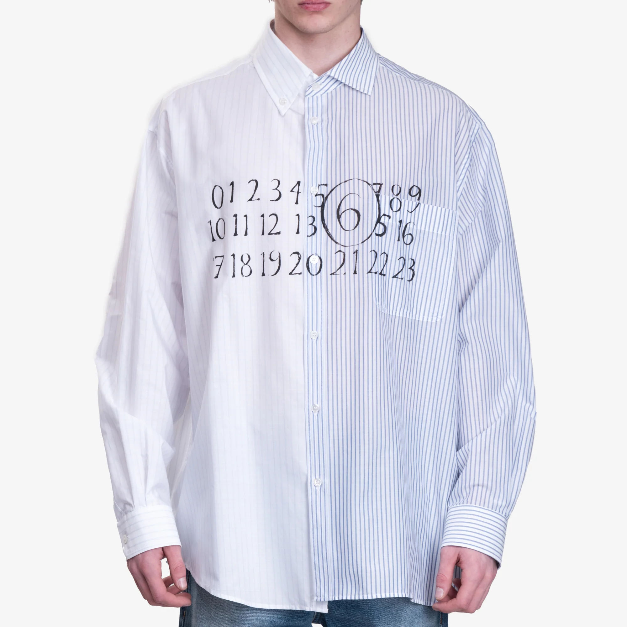 Numeric Asymmetric Shirt