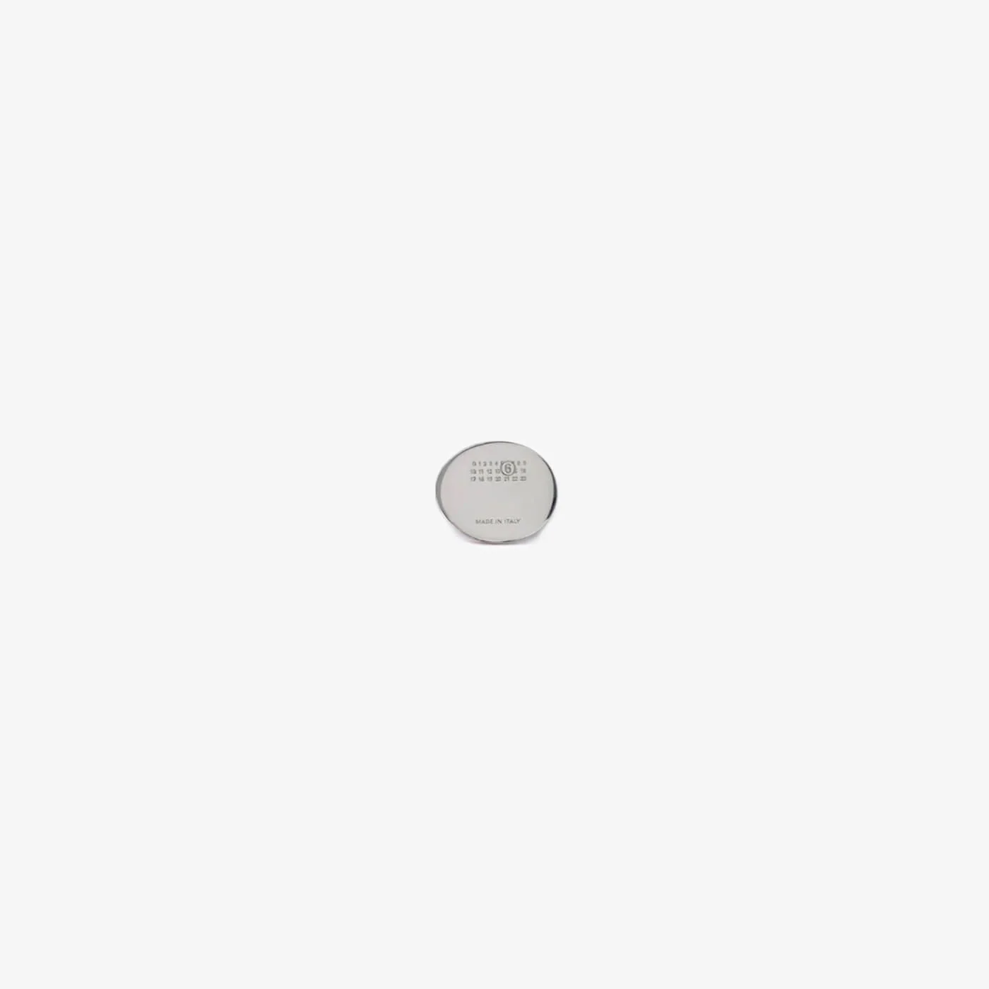 Numeric Oval Ring