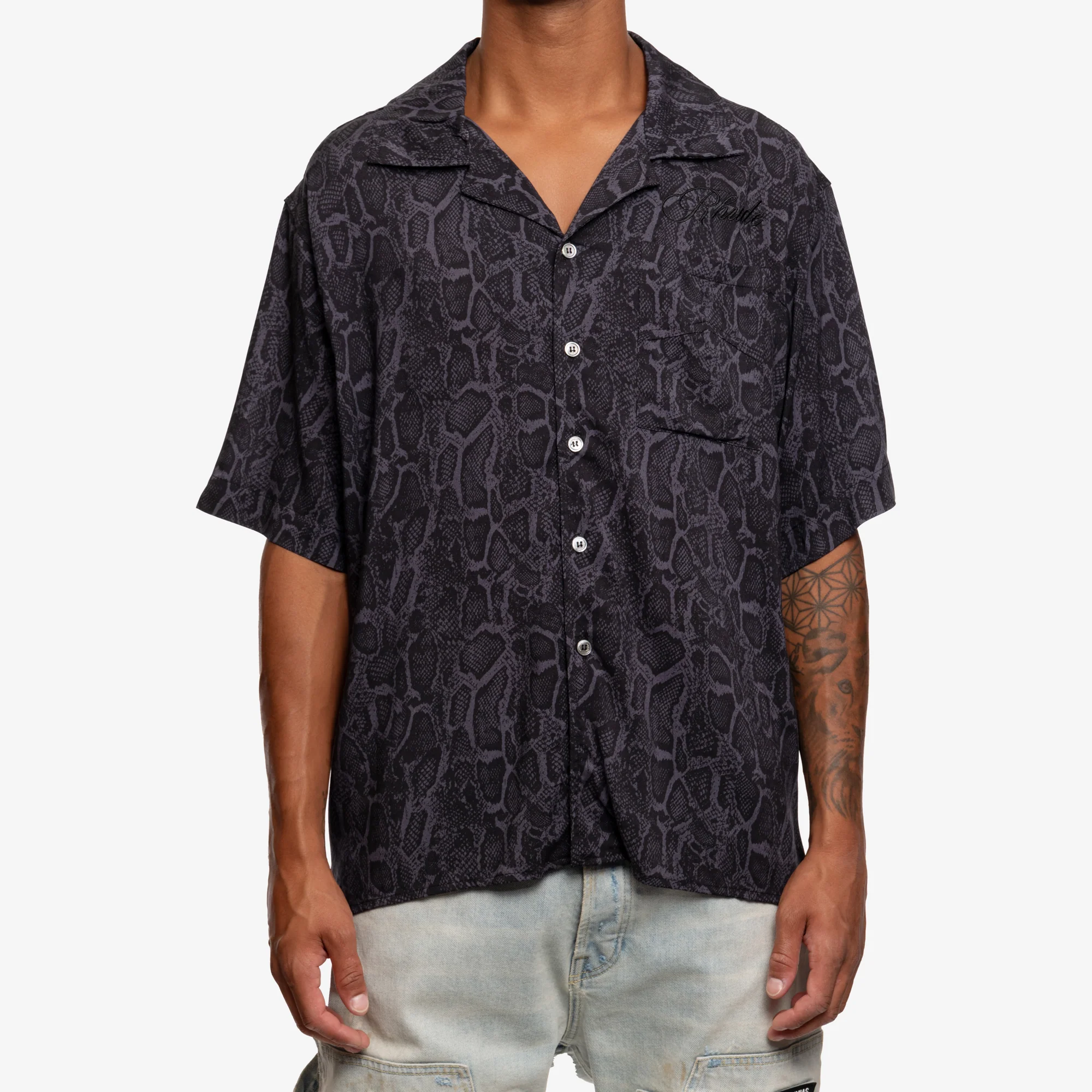 Rayon Snake Shirt