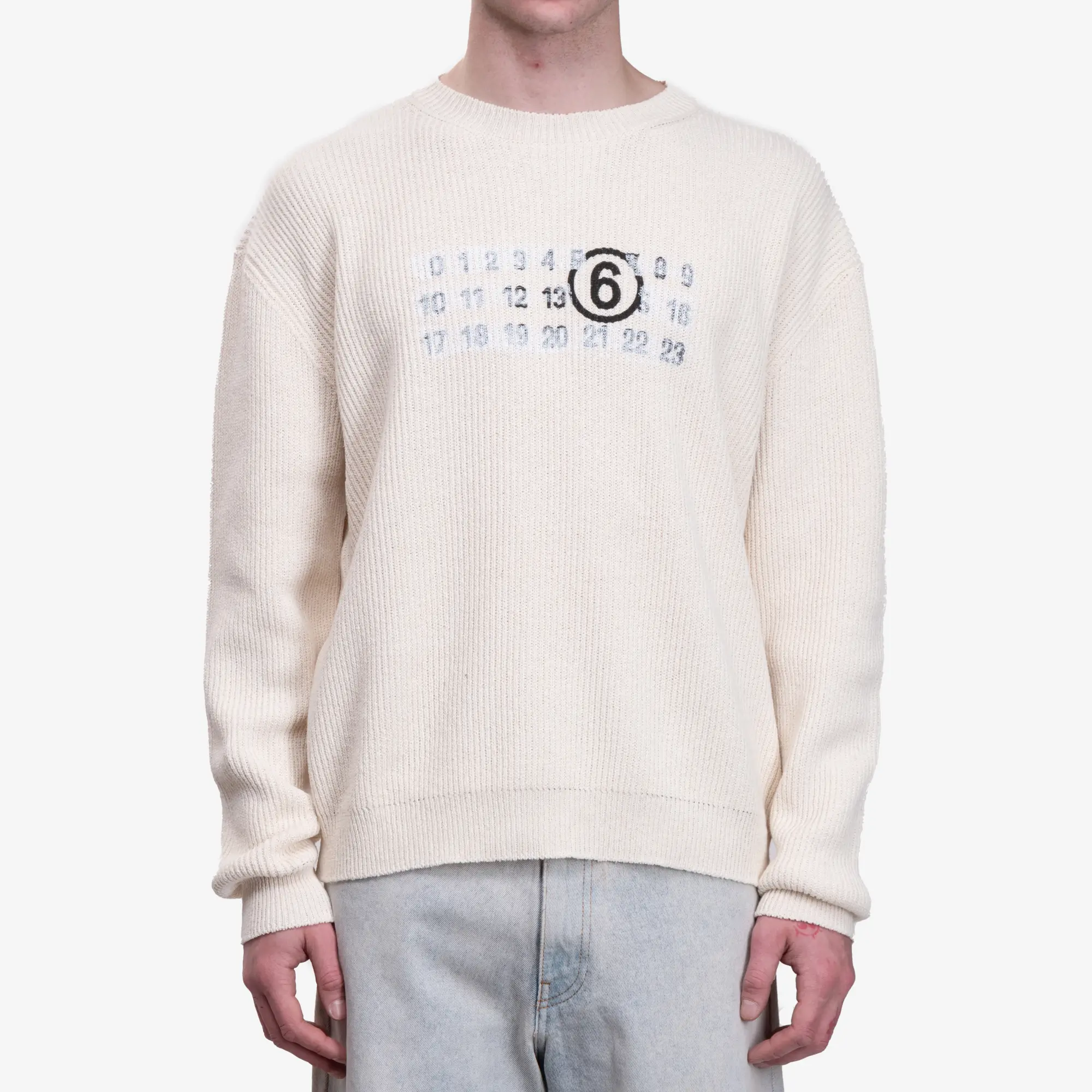 Smear Logo Sweater