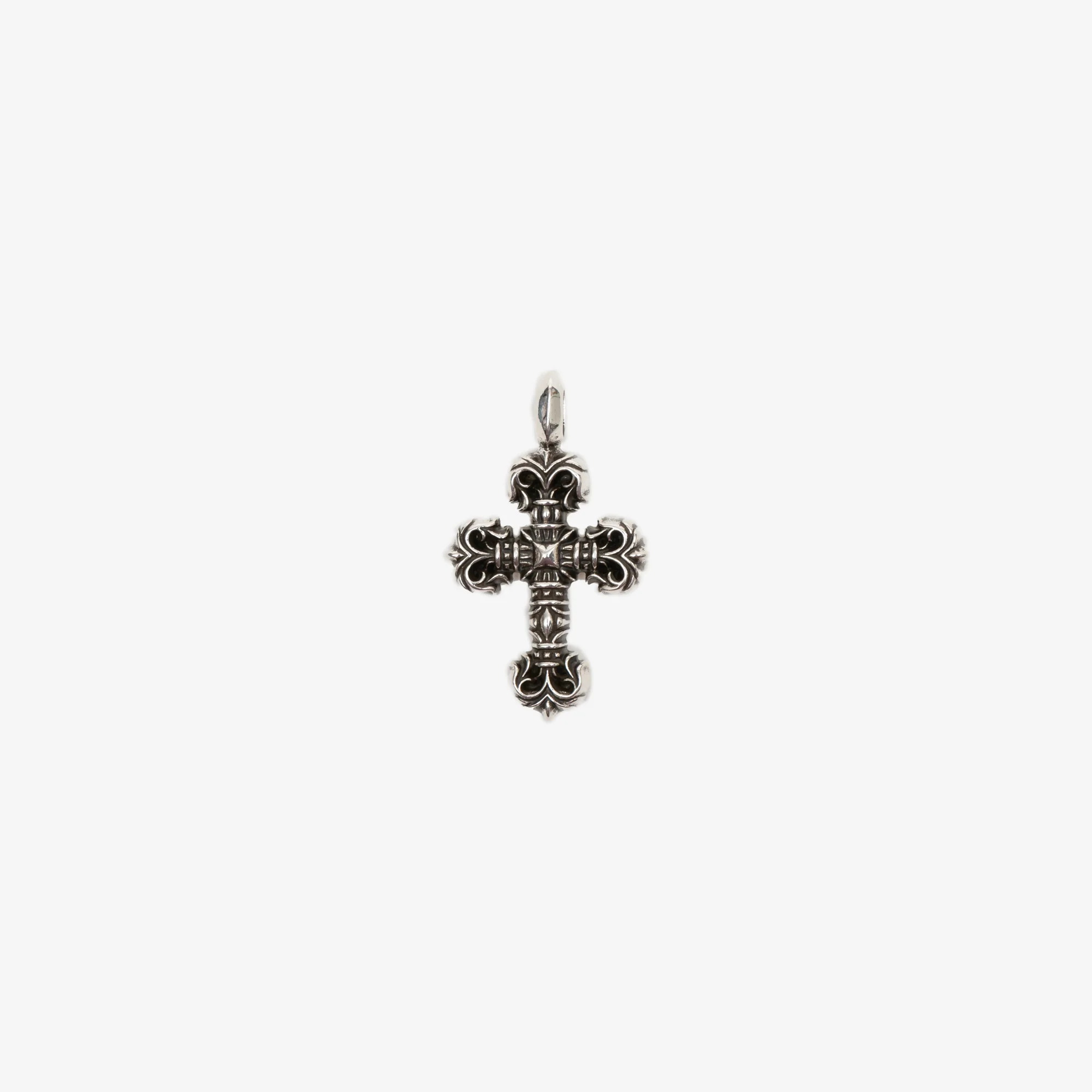 Tiny Filigree Cross Charm