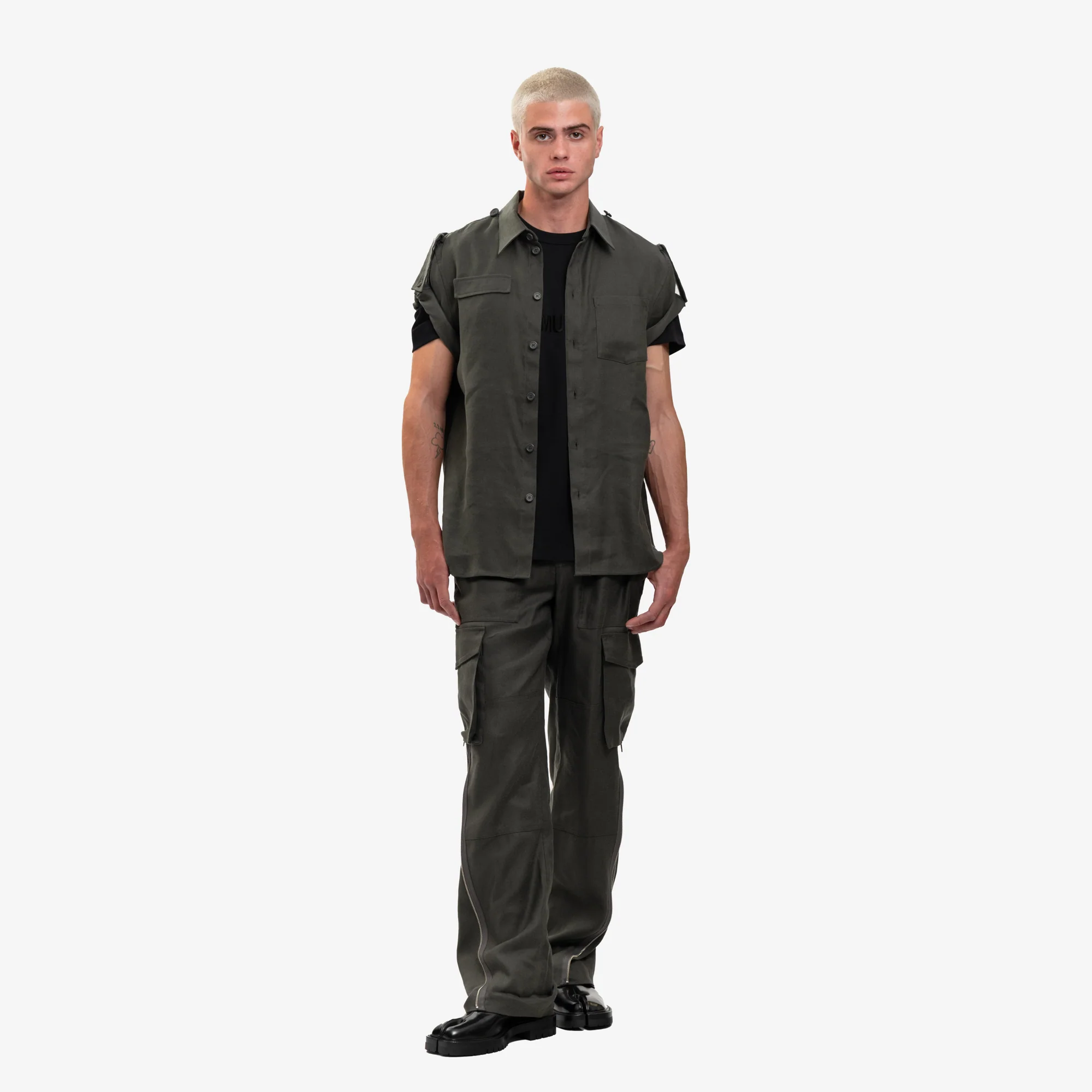 Tonal Logo Heavy Cotton Tee - Image 2