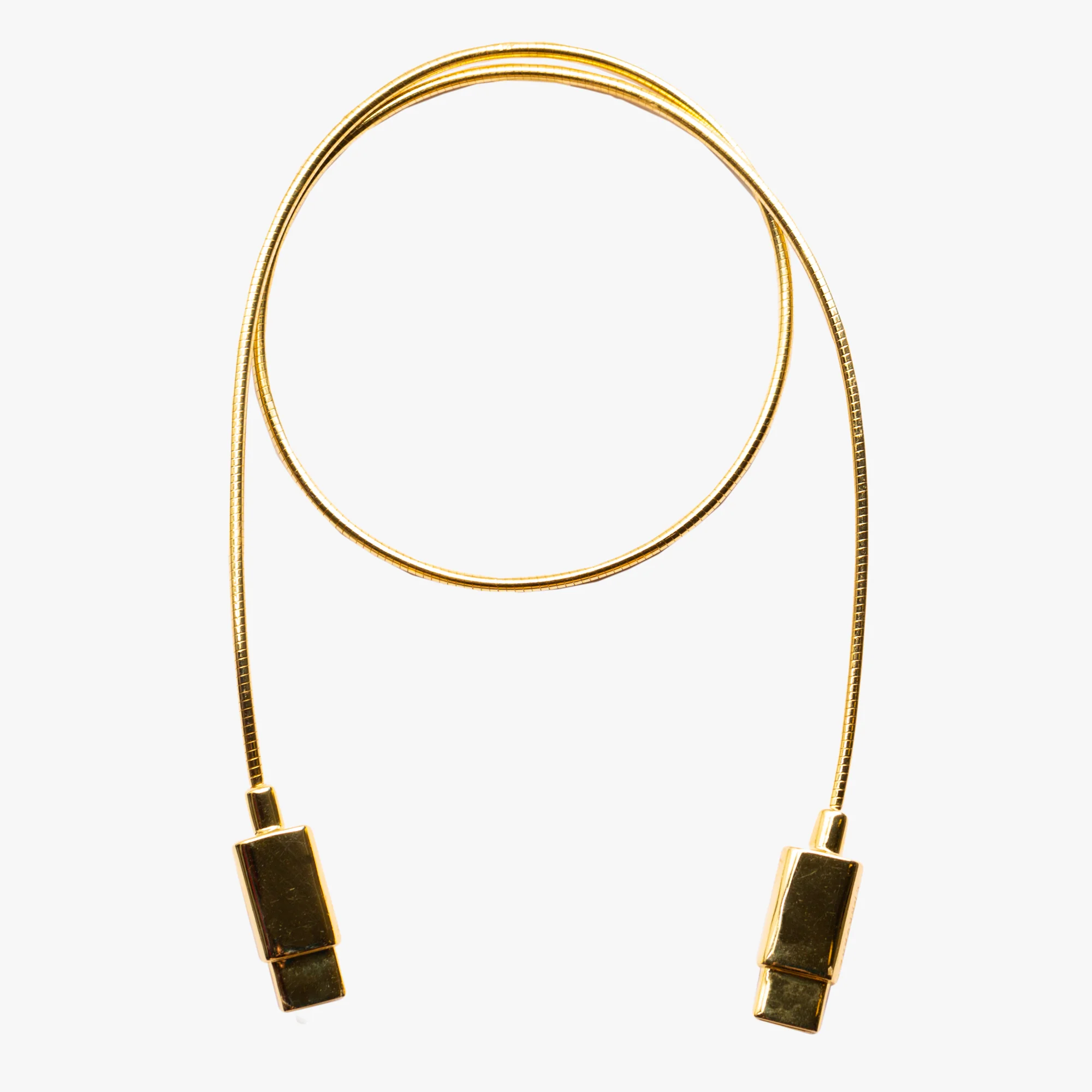 USB C 18K Gold Necklace - Image 2