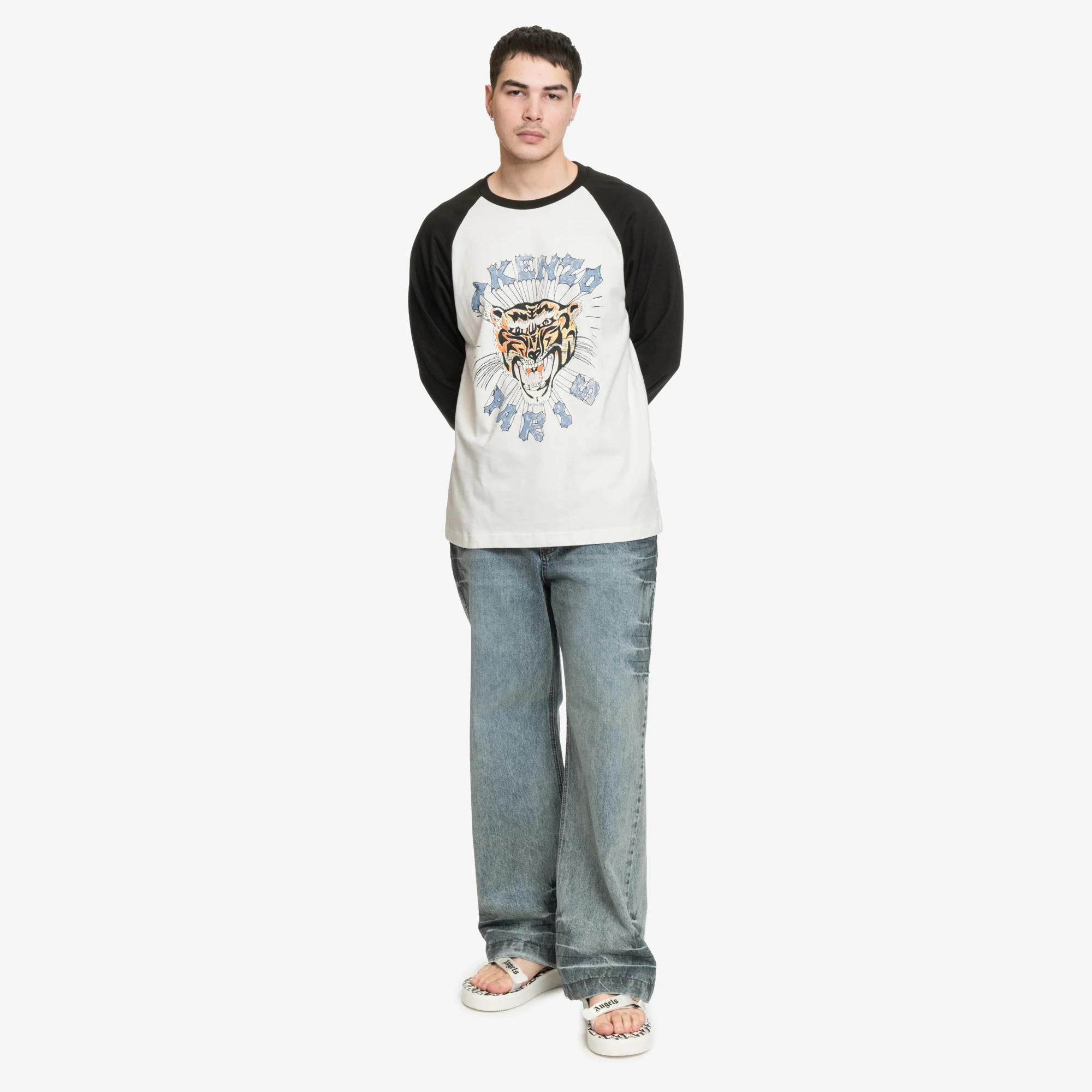 Washed Denim Jeans - Image 2