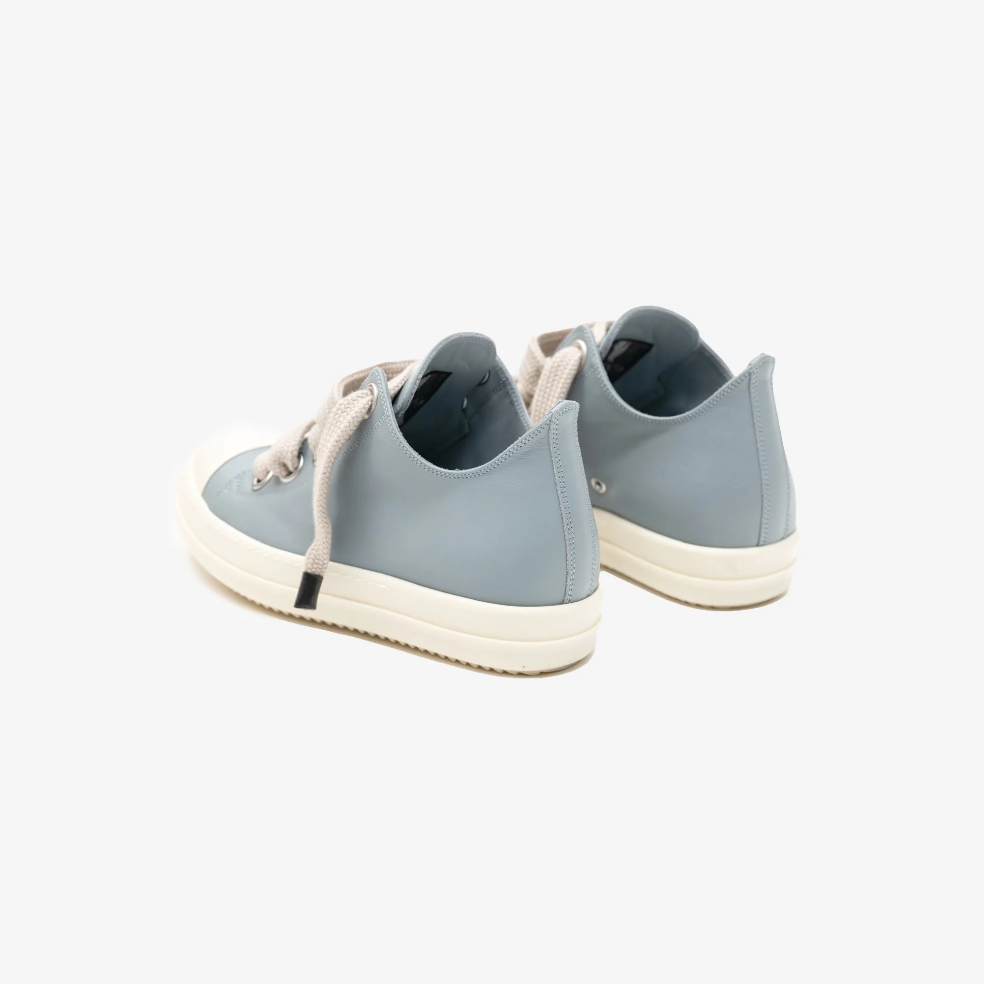 Womens Low-Top Jumbolace Leather Sneakers - Image 3