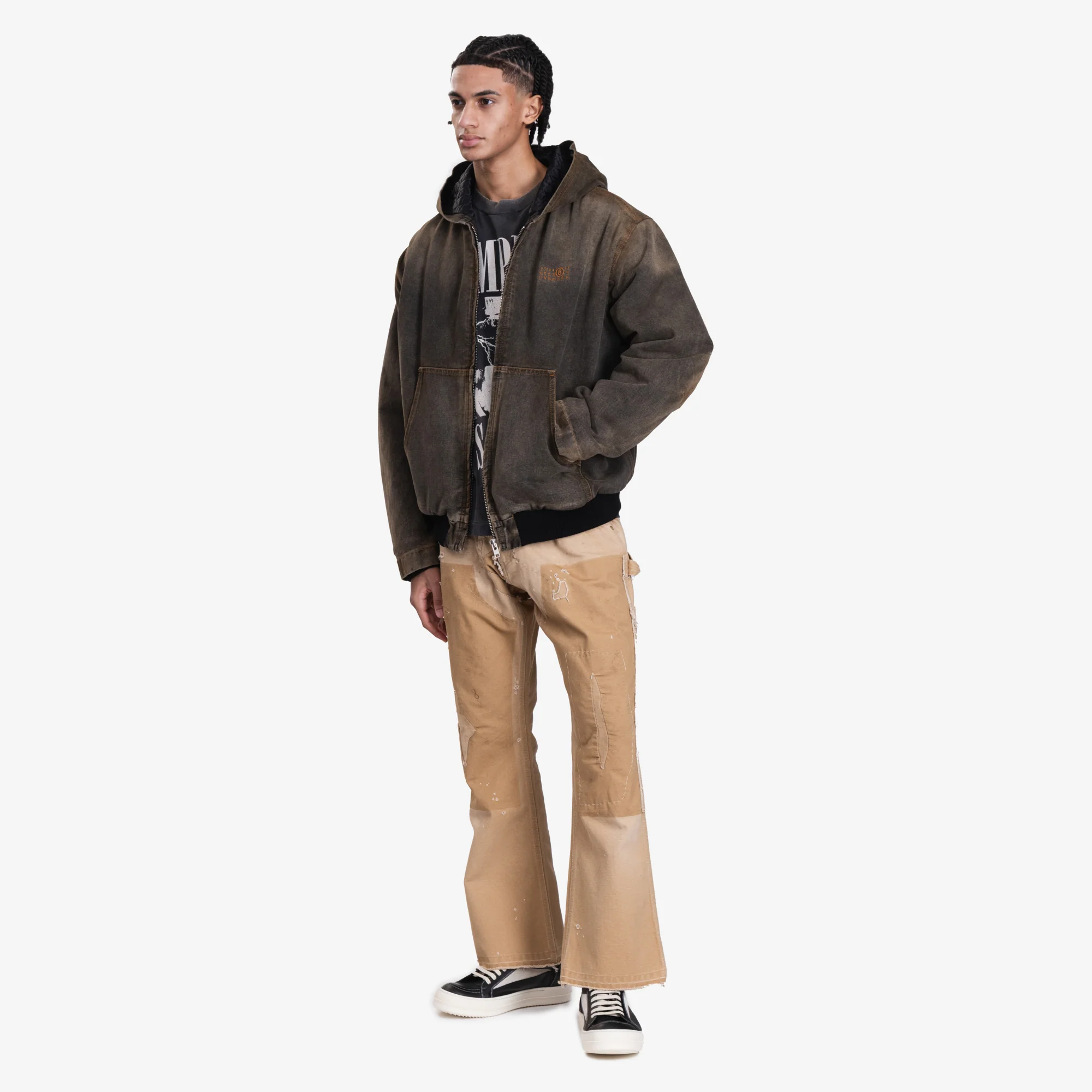 Worker Zip Hoody - Image 2